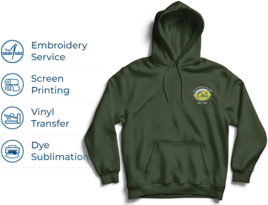 Custom Chenille Embroidery